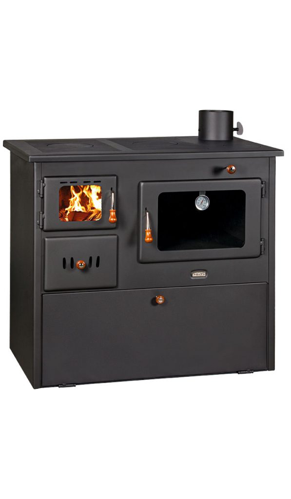 Cucina Stufa A Legna con Forno Prity 1P34L 10,1kw. EEK-A/ Scambiatori di  calore