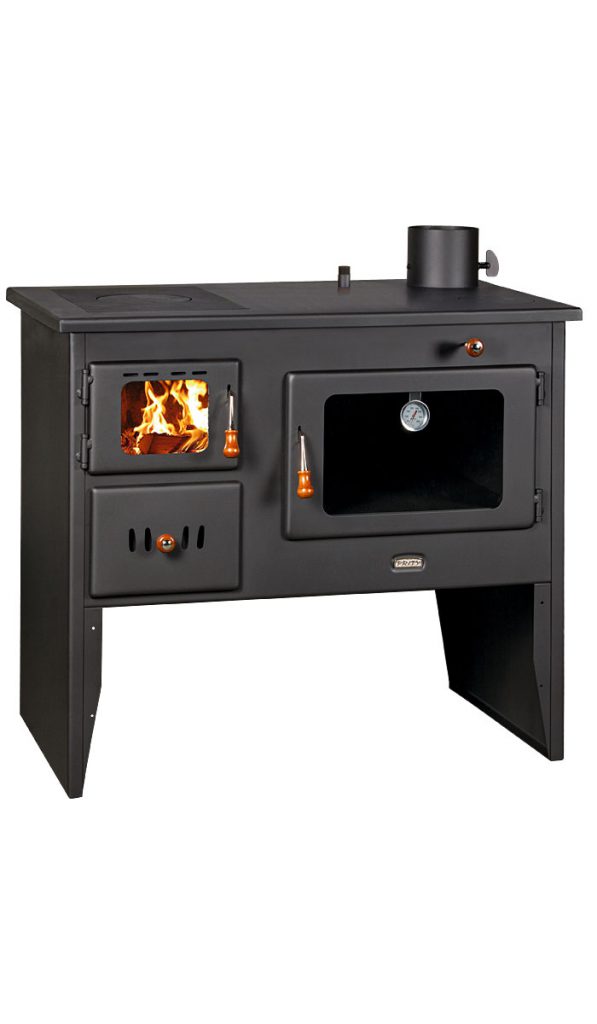 Cucina Stufa A Legna con Forno Prity 1P34L 10,1kw. EEK-A/ Scambiatori di  calore